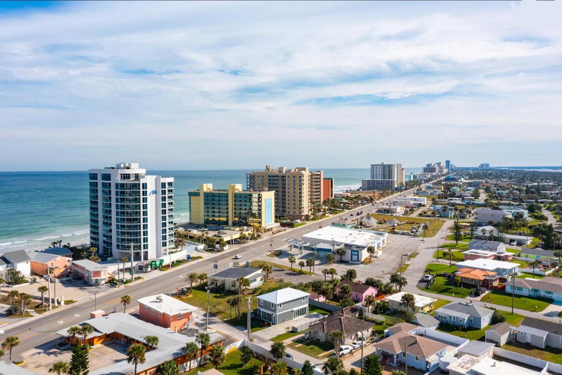 Ocean Holiday Motel Daytona Beach Bagian luar foto